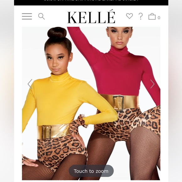 Kelle dance costume.  Medium child - Picture 1 of 3